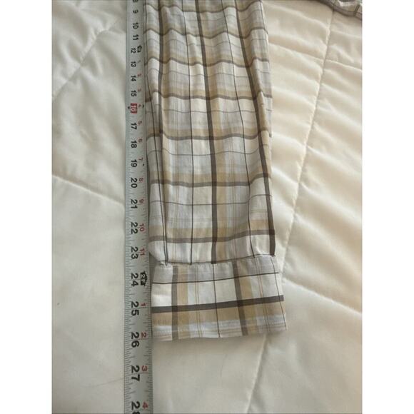 Ariat Napa Cotton Poly Blend Plaid Button Down Shirt Men XL - Picture 10 of 14